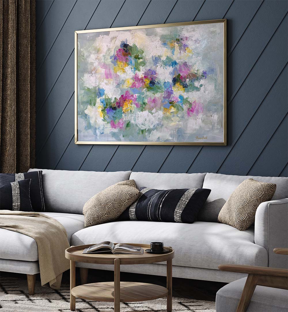 VIBRANT COLORS II, ABSTRACT PAINTINGS add a lively touch to your space with their stunning colors and dynamic forms.