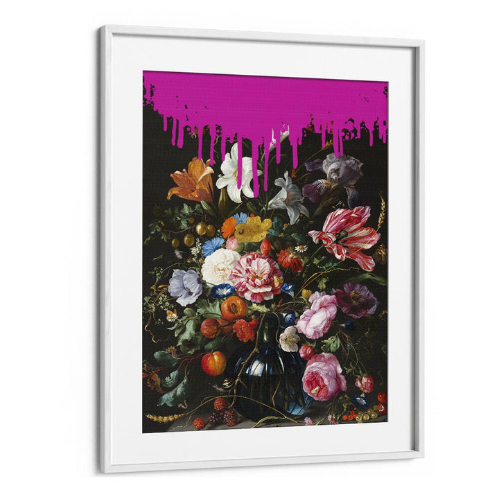 Vintage Botanical by the Art Concept Altered Art Prints in White Frame With Mount