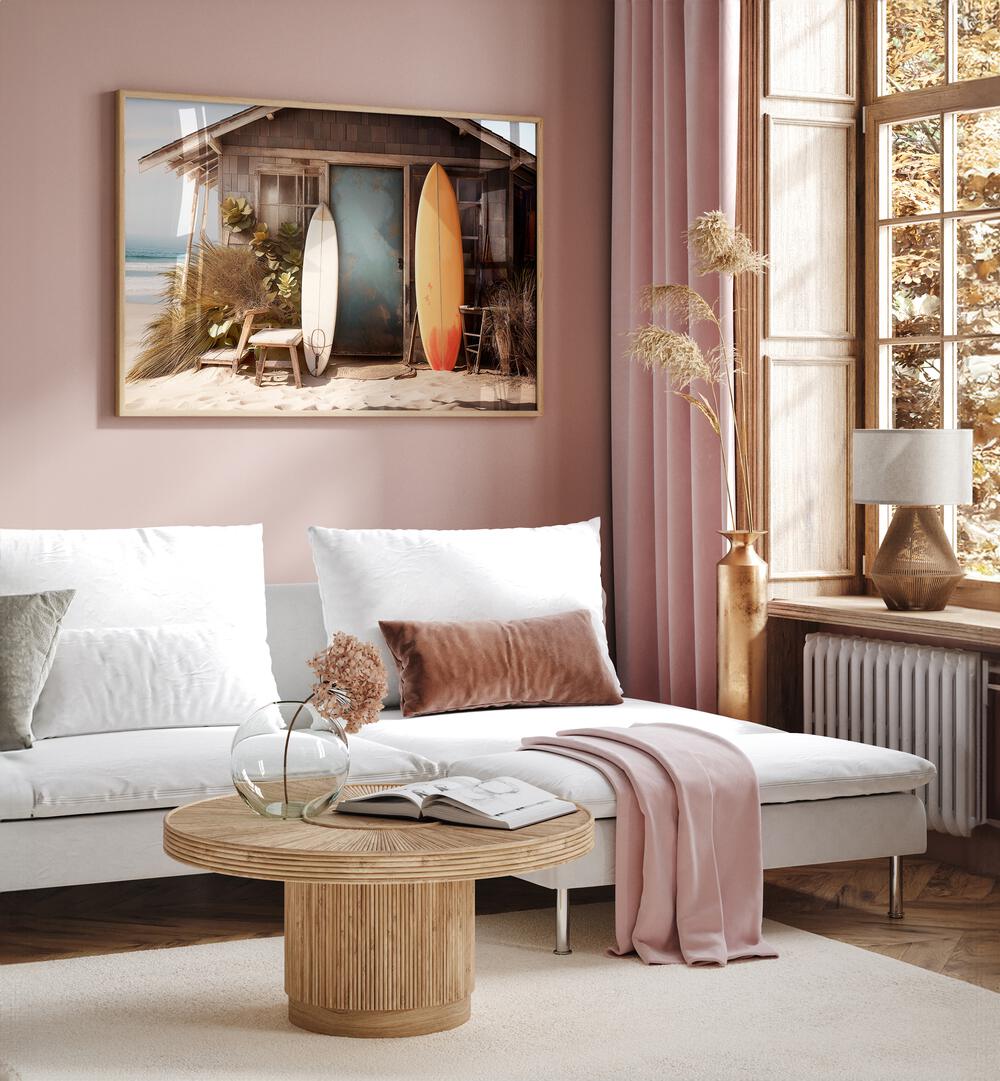 Transform your space with VINTAGE VIBRANCE, BEACH PAINTINGS, capturing retro charm and modern style effortlessly.