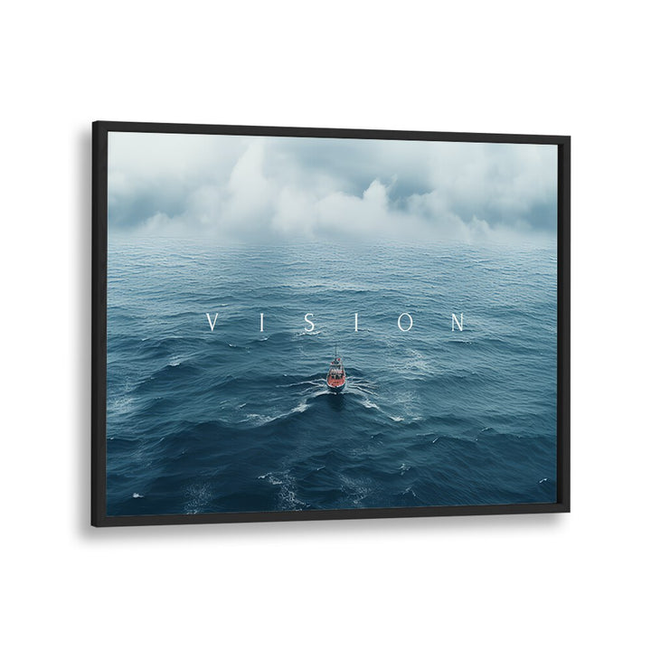 Stylish VISION, QUOTES poster framed to inspire creativity and motivation in any space. Perfect for your decor!