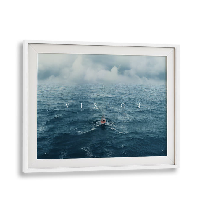 Stylish VISION, QUOTES poster framed elegantly, perfect for inspiring creativity in any space. Transform your decor!