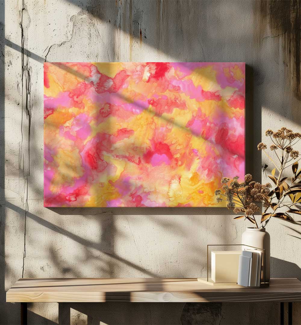 VIVID FLORAL DREAM , ABSTRACT PAINTINGS