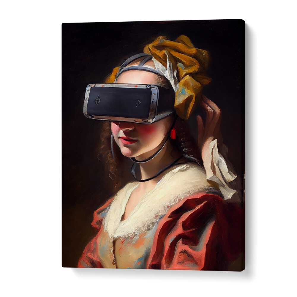 Vr Experience Altered Art Prints in Gallery Wrap