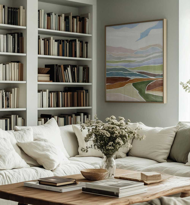 WARM AND COOL , LANDSCAPE PAINTINGS