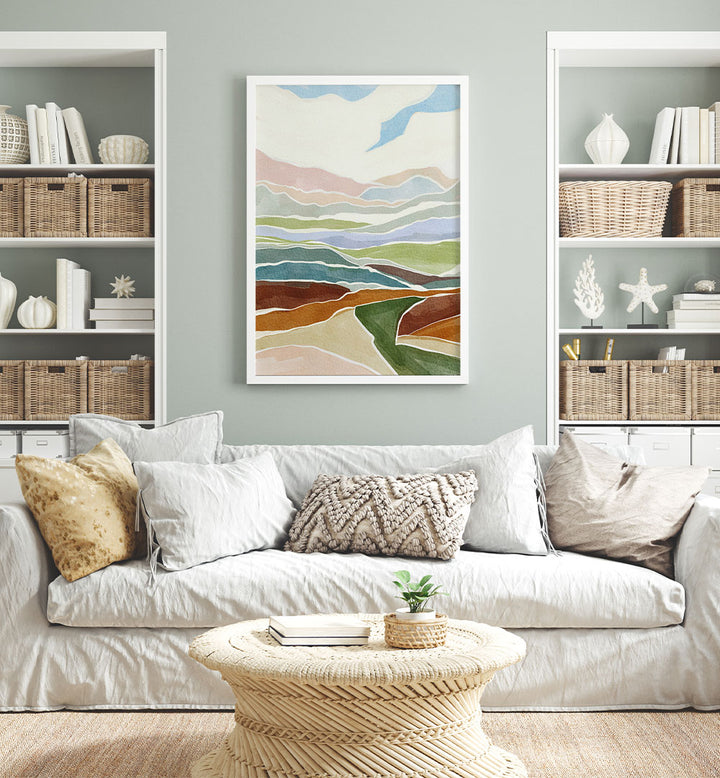 WARM AND COOL , LANDSCAPE PAINTINGS