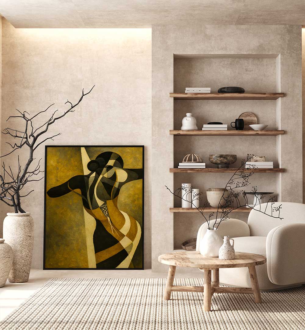 WARRIORS SILHOUETTE , EXPRESSIONISM PAINTINGS