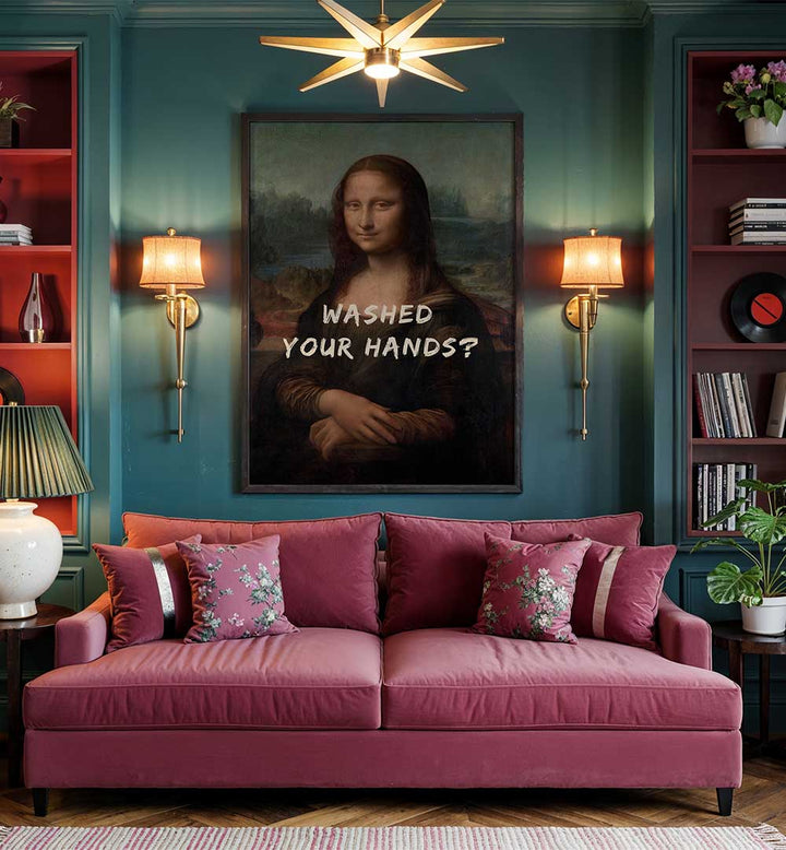 WASHED YOUR HANDS , ALTERED ART PRINTS