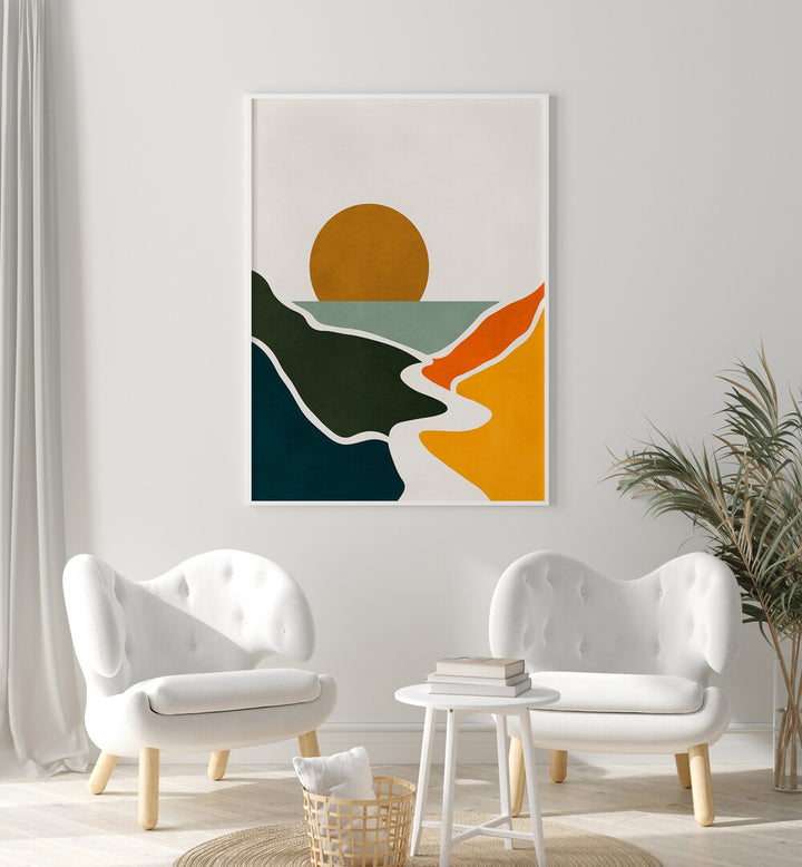 WATERCOLOR IX , LANDSCAPE PAINTINGS