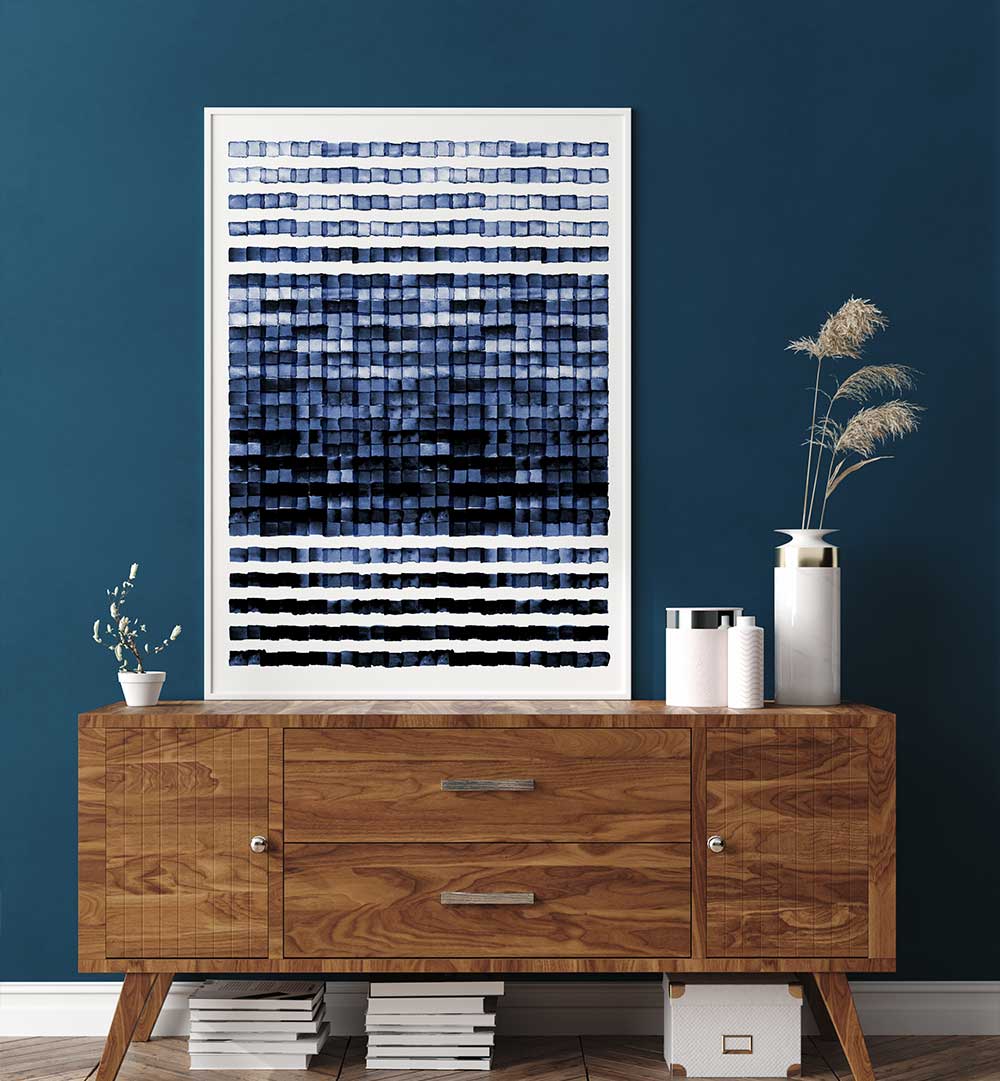 Transform your space with WATERCOLORMOSAIC, ABSTRACT PAINTINGS featuring vibrant hues and captivating designs.