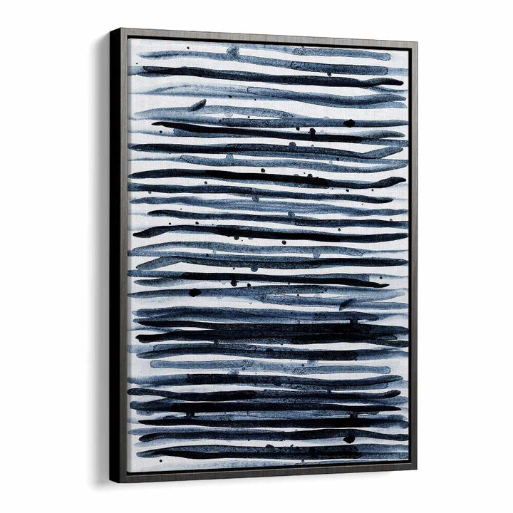 Watercolors Ix By Mareike Bohmer Abstract Art Artwork in Black Floater Frame
