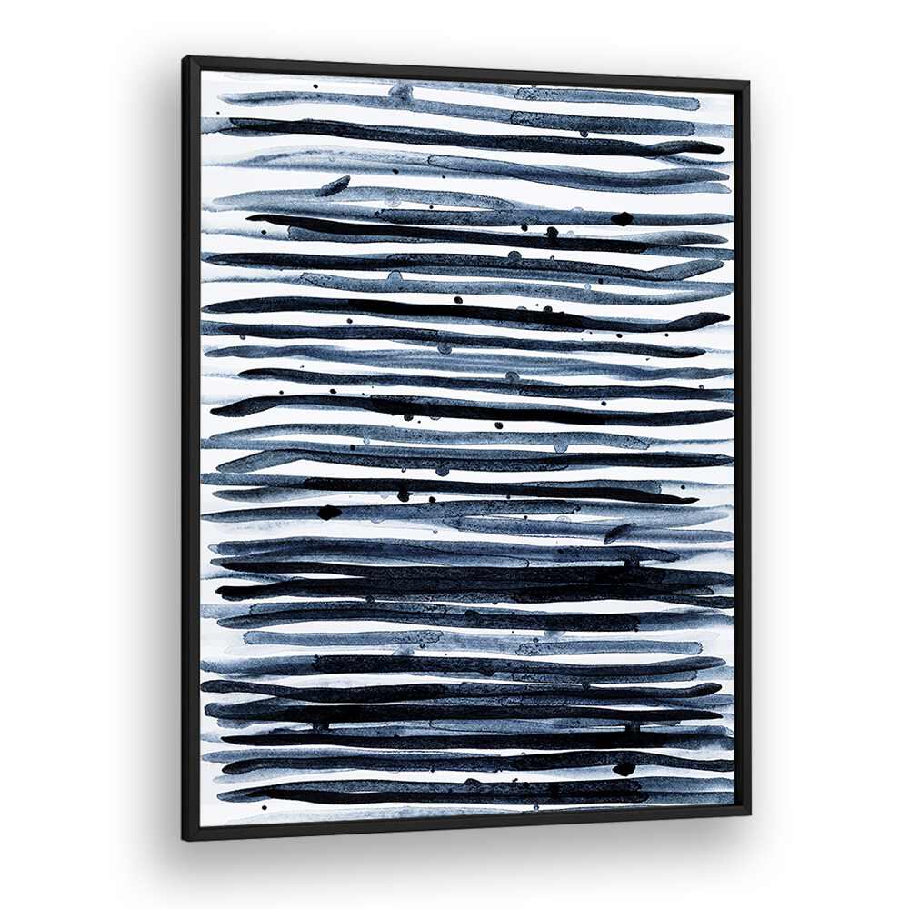 Watercolors Ix By Mareike Bohmer Abstract art Artwork in Black Plain Frame
