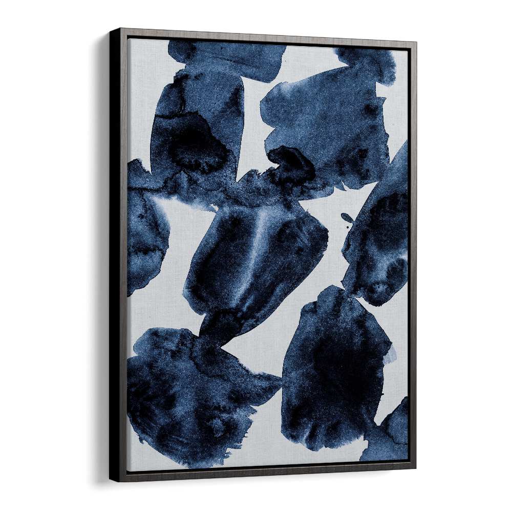 Watercolors V By Mareike Bohmer Abstract Art Artwork in Black Floater Frame
