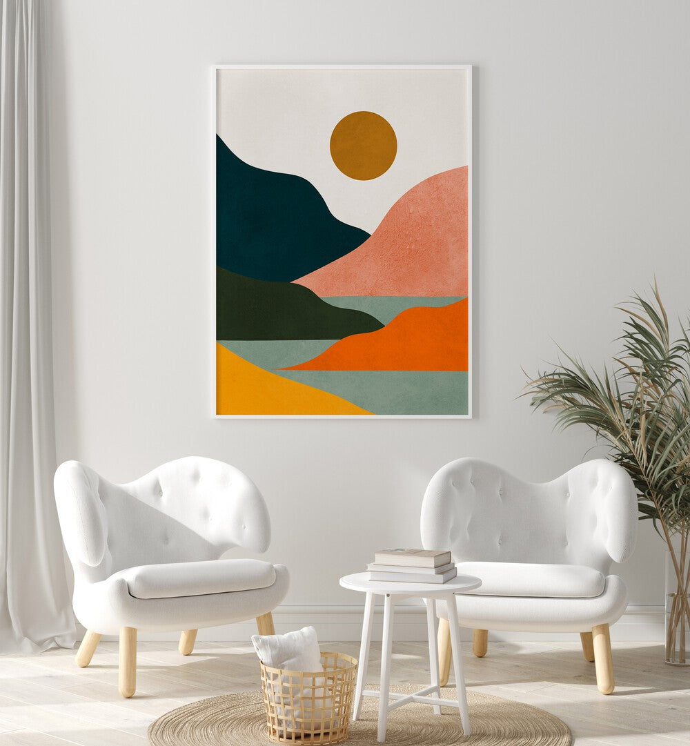 WATERCOLOR VI , LANDSCAPE PAINTINGS