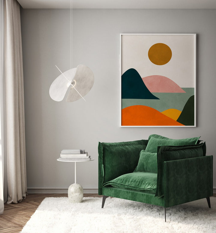 WATERCOLOR XIII , LANDSCAPE PAINTINGS