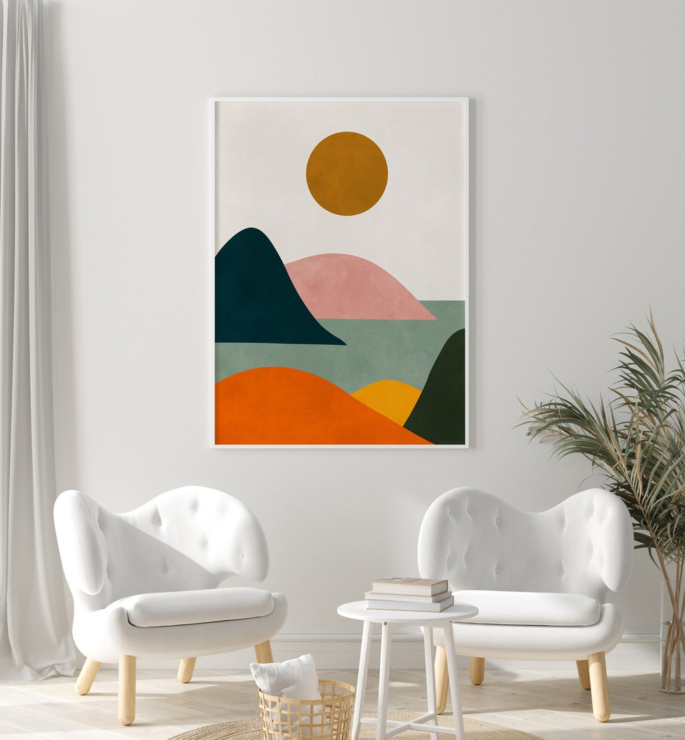 WATERCOLOR XIII , LANDSCAPE PAINTINGS