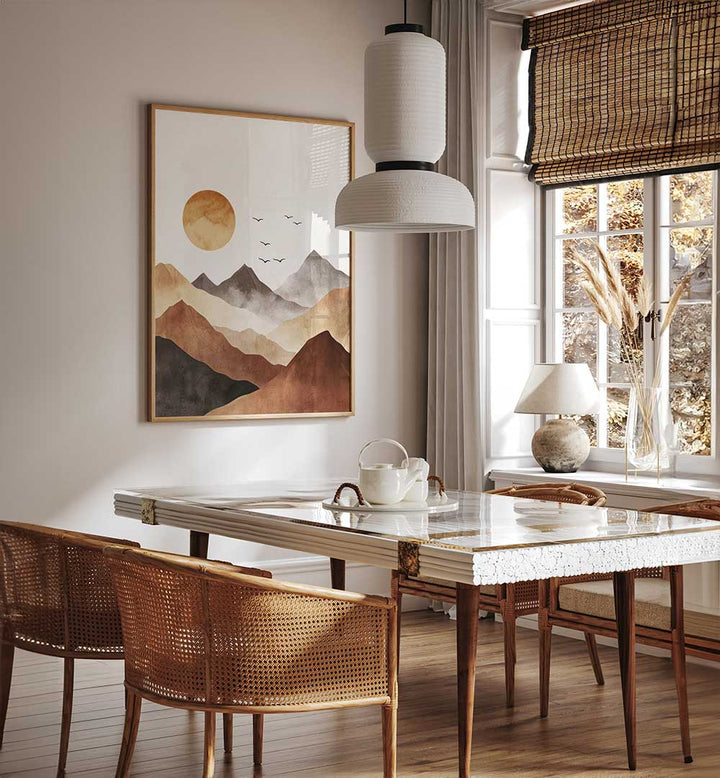 WATERCOLOUR HILLS , LANDSCAPE PAINTINGS