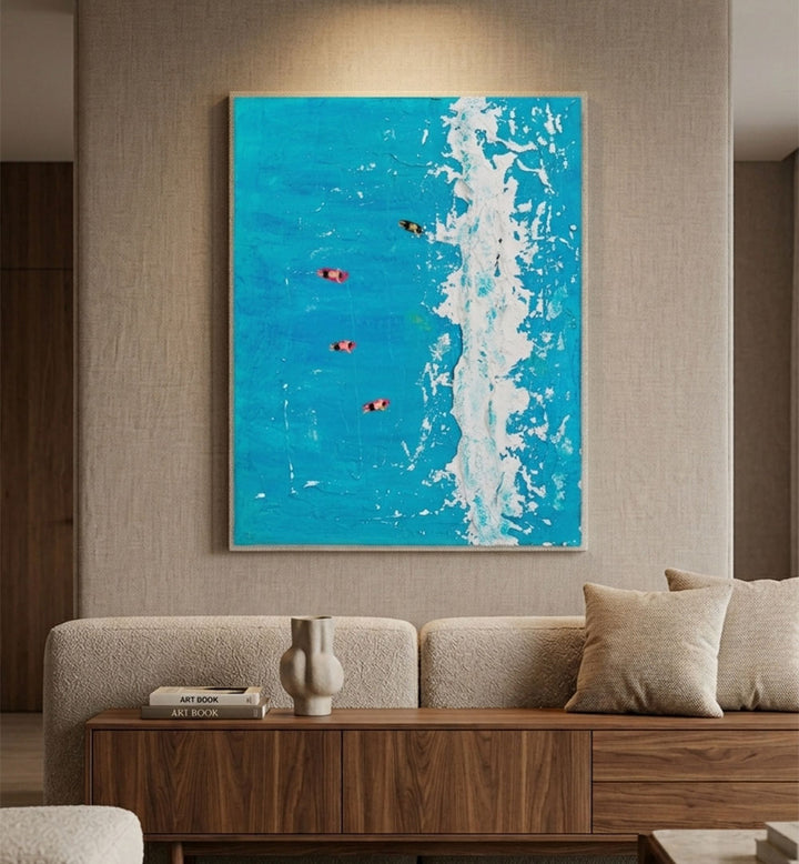 WAVES OF JOY , HANDMADE ARTWORKS