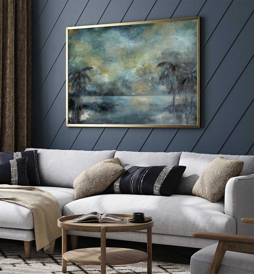 WHERE PEACE DWELLS , LANDSCAPE PAINTINGS