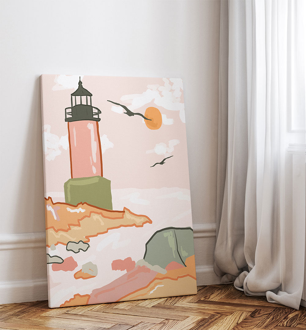 WHERE THE SKY MEETS THE SEA , LANDSCAPE PAINTINGS