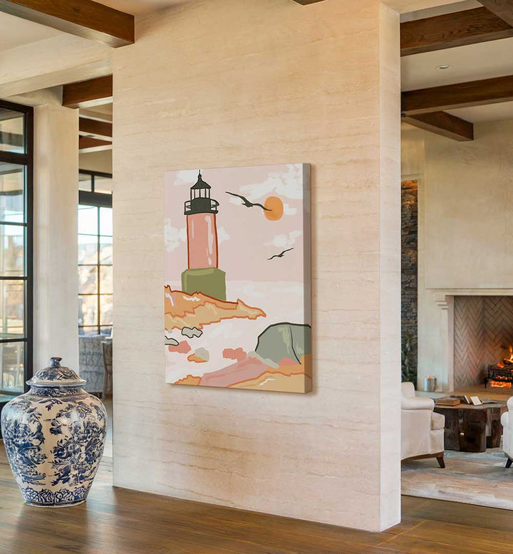 WHERE THE SKY MEETS THE SEA , LANDSCAPE PAINTINGS