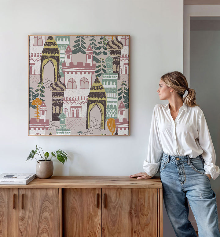 WHIMSICAL CASTLE PATTERN