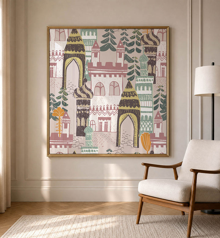 WHIMSICAL CASTLE PATTERN