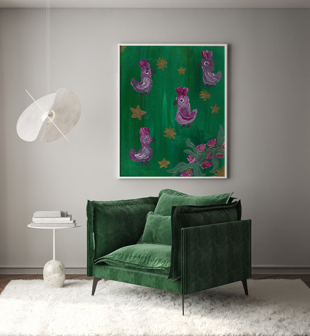 WHIMSICAL JUNGLE BIRDS