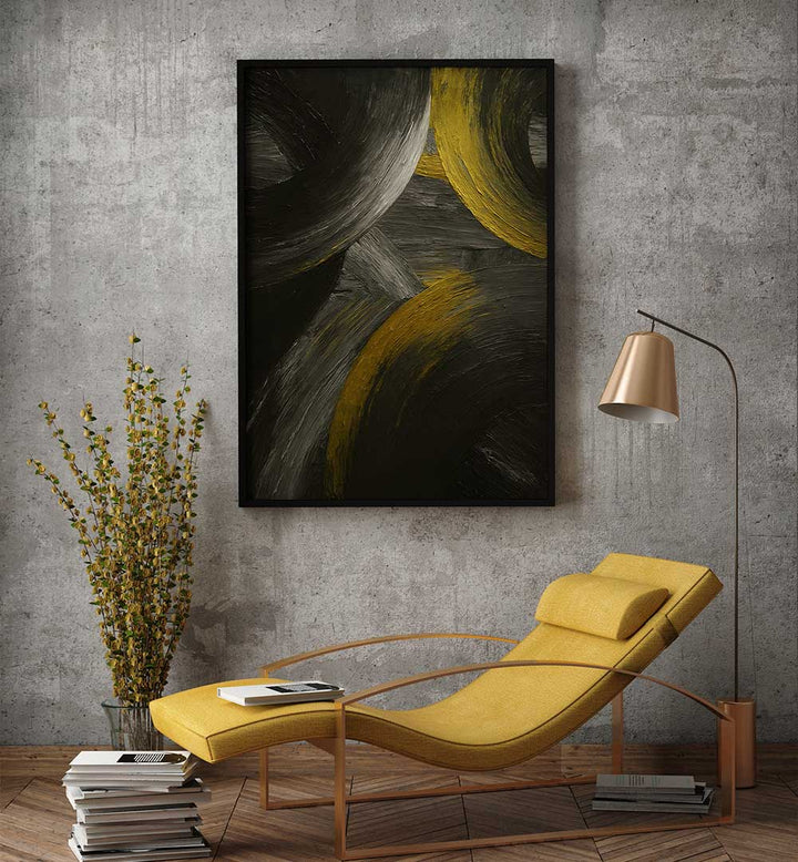 WHISPERING CURRENTS , EXPRESSIONISM PAINTINGS