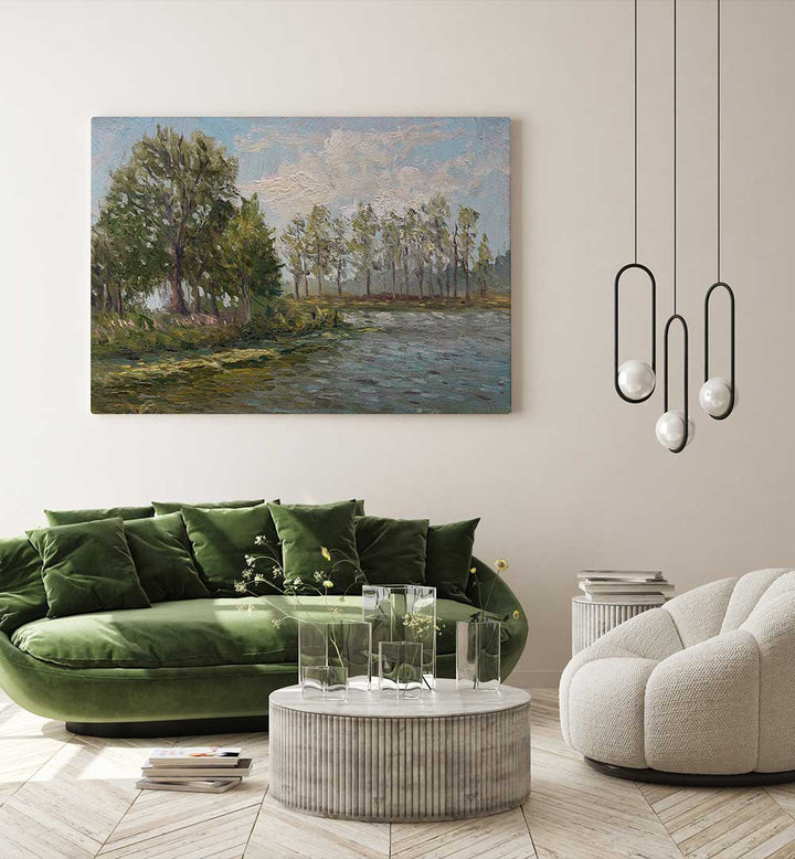 WHISPERS IN THE GROVE , LANDSCAPE PAINTINGS