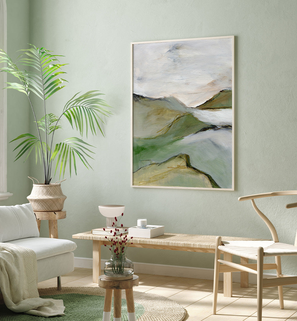 WHISPERS OF A DISTANT LAND II , LANDSCAPE PAINTINGS