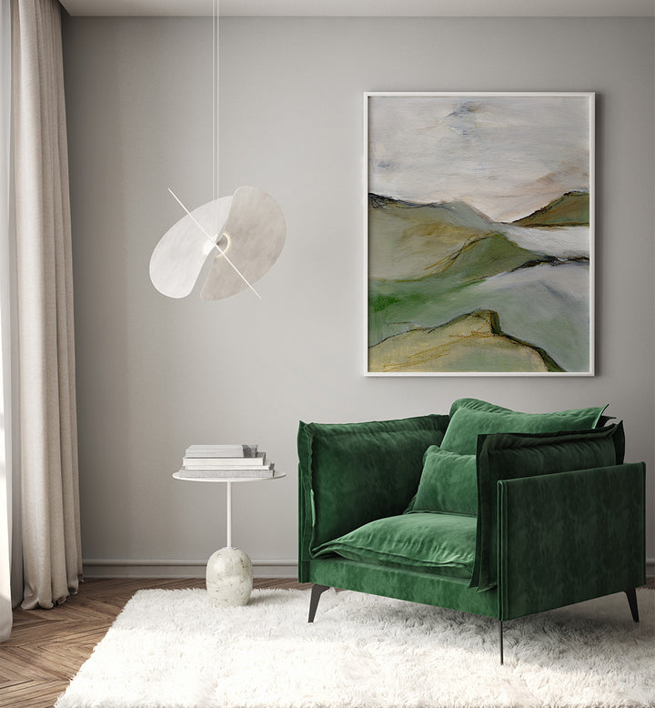 WHISPERS OF A DISTANT LAND II , LANDSCAPE PAINTINGS