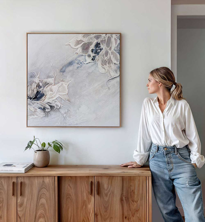 WHISPERS OF PETALS , ABSTRACT PAINTINGS