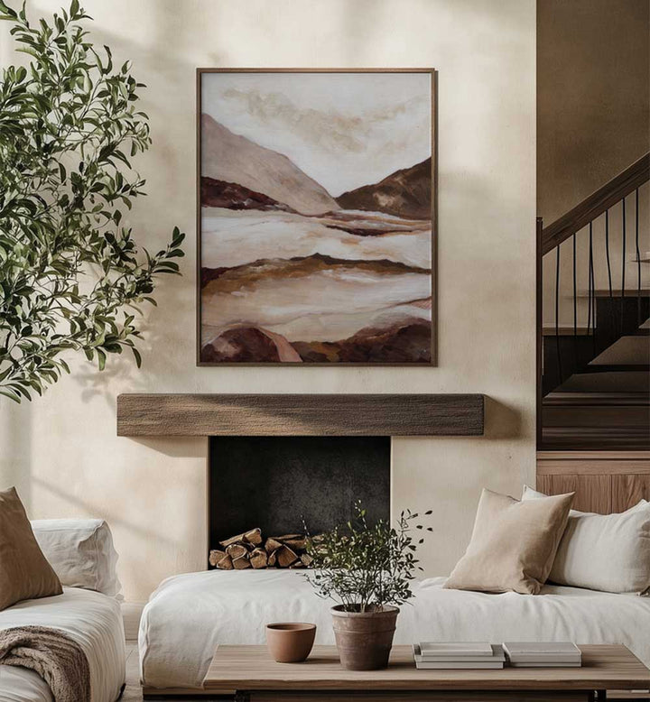 WHISPERS OF THE HILLS II , LANDSCAPE PAINTINGS
