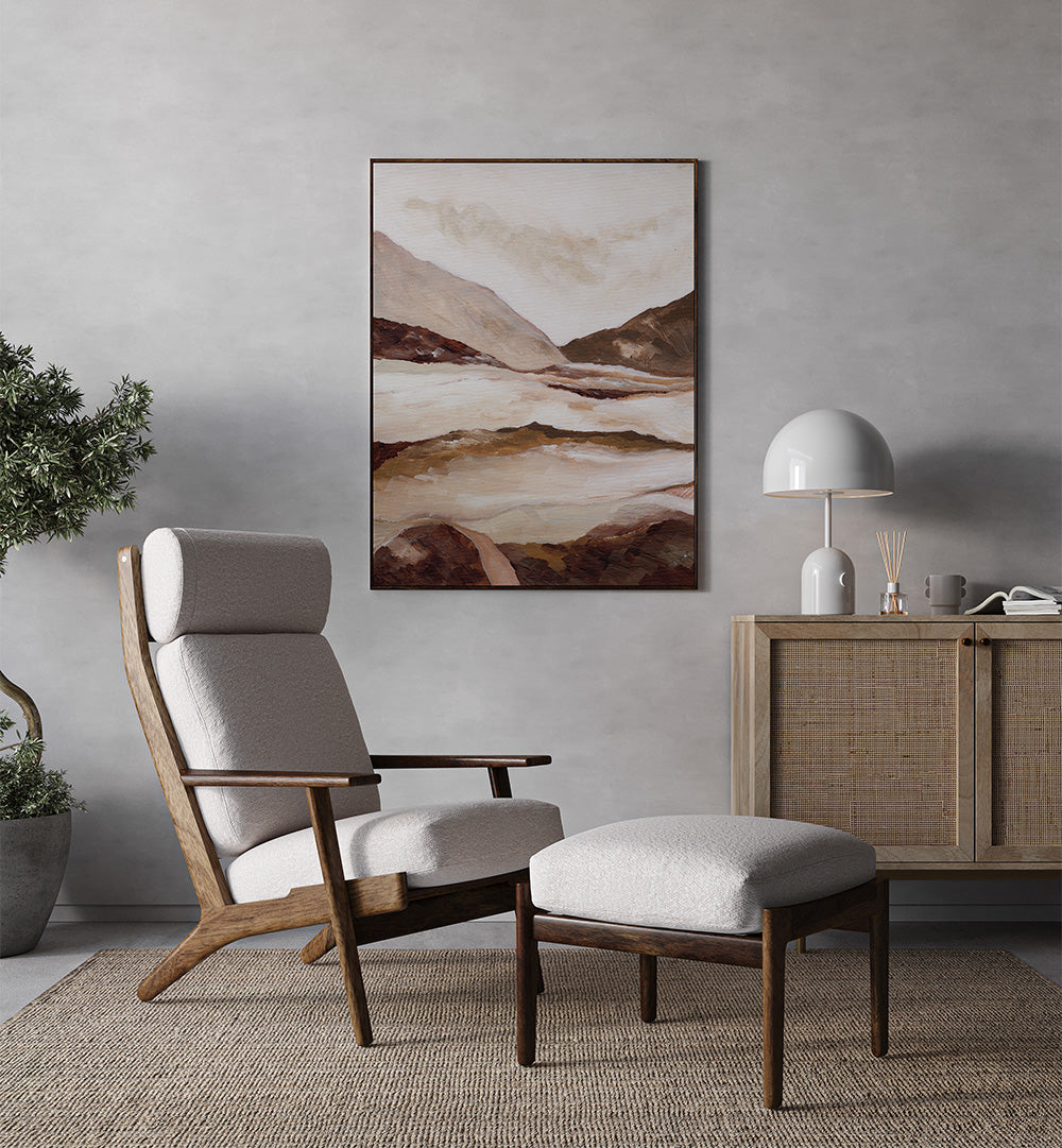 WHISPERS OF THE HILLS II , LANDSCAPE PAINTINGS