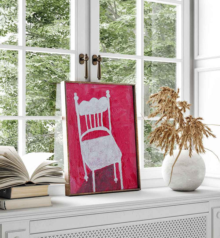 Stylish WHITE CHAIR, FASHION POSTERS brighten your space with elegance and contemporary flair for fashion lovers.