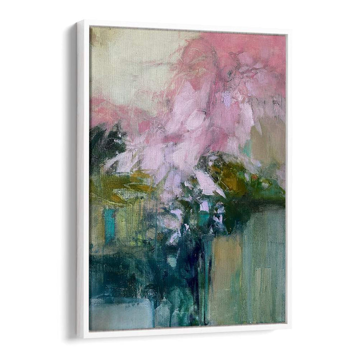 Laze Pink, abstract paintings with soft hues, perfect for modern living and stylish home decor.