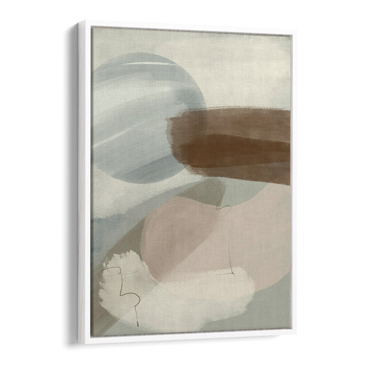 Abstract Green Horizon, abstract paintings featuring soft colors and modern design, perfect for contemporary decor.