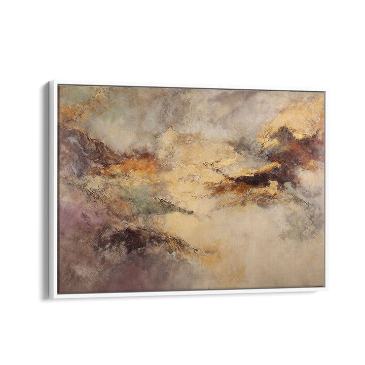 ABSTRACT GOLDEN CLOUDSCAPE