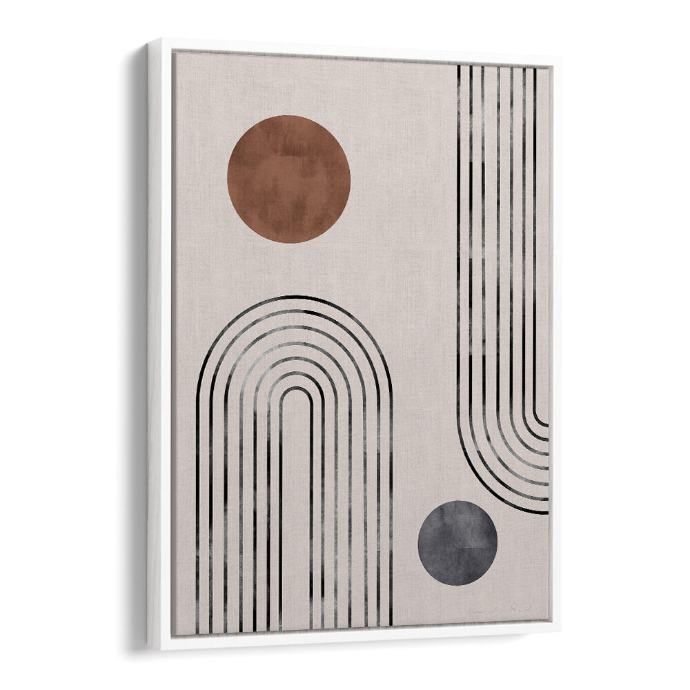 Stylish ARCHS AND BUDS, BOHO ART PAINTINGS featuring abstract shapes and geometric designs for modern decor.