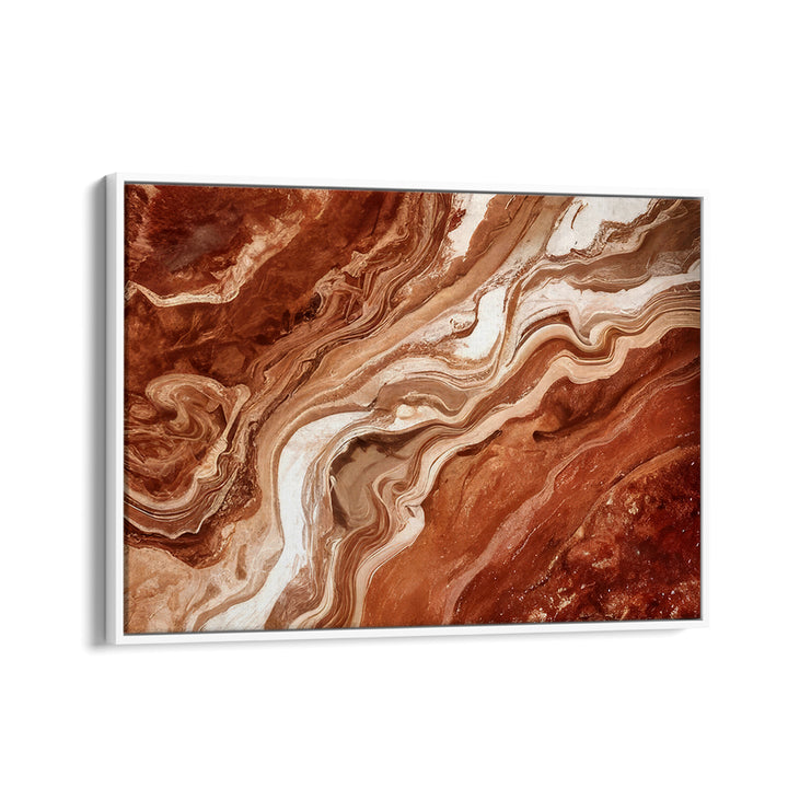 Stunning abstract painting featuring PATTERNS IN RICH EARTHY TONES, perfect for elevating home decor aesthetics.