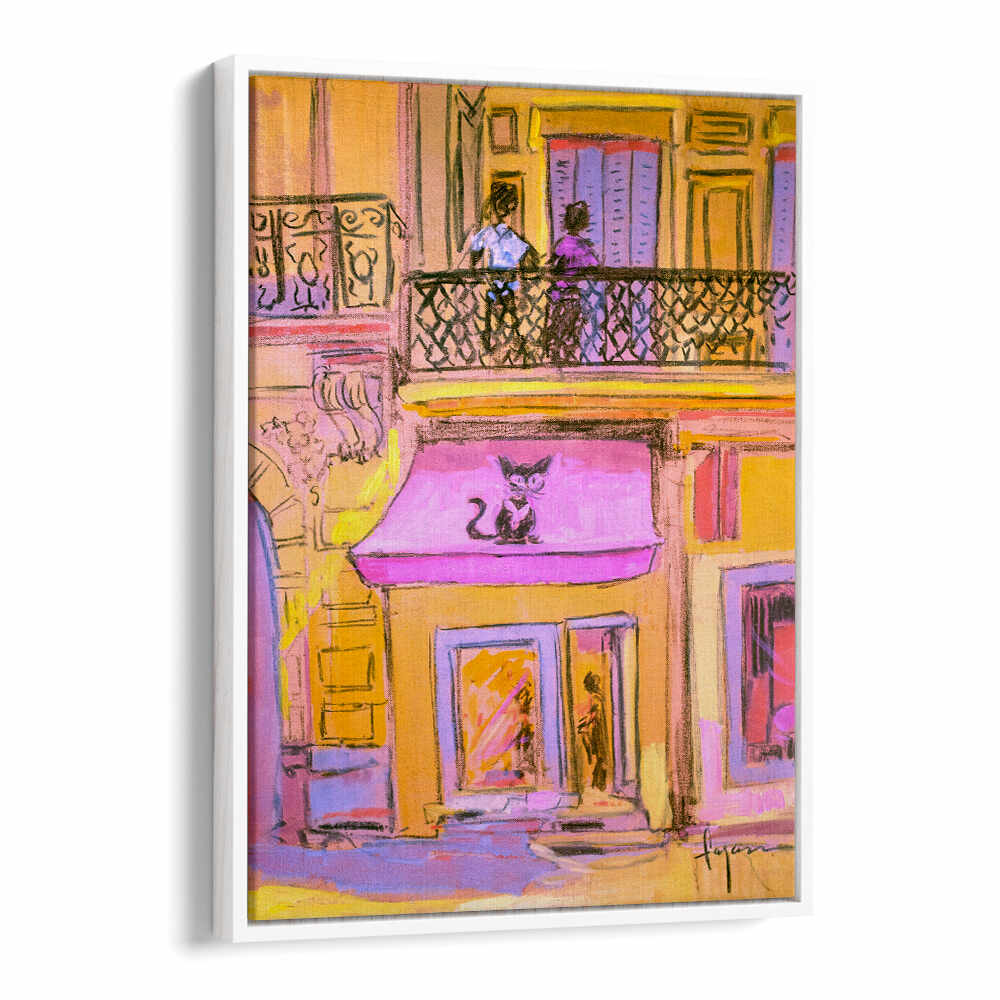 BALCONY STROLL , ABSTRACT PAINTINGS