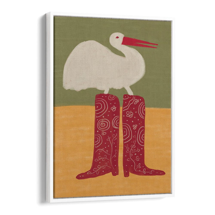 BIRD IN RED BOOTS