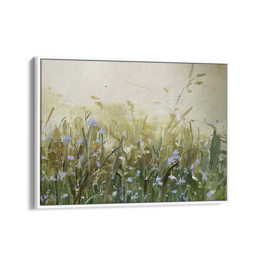 BLUE FLOWERS IN MEADOW
