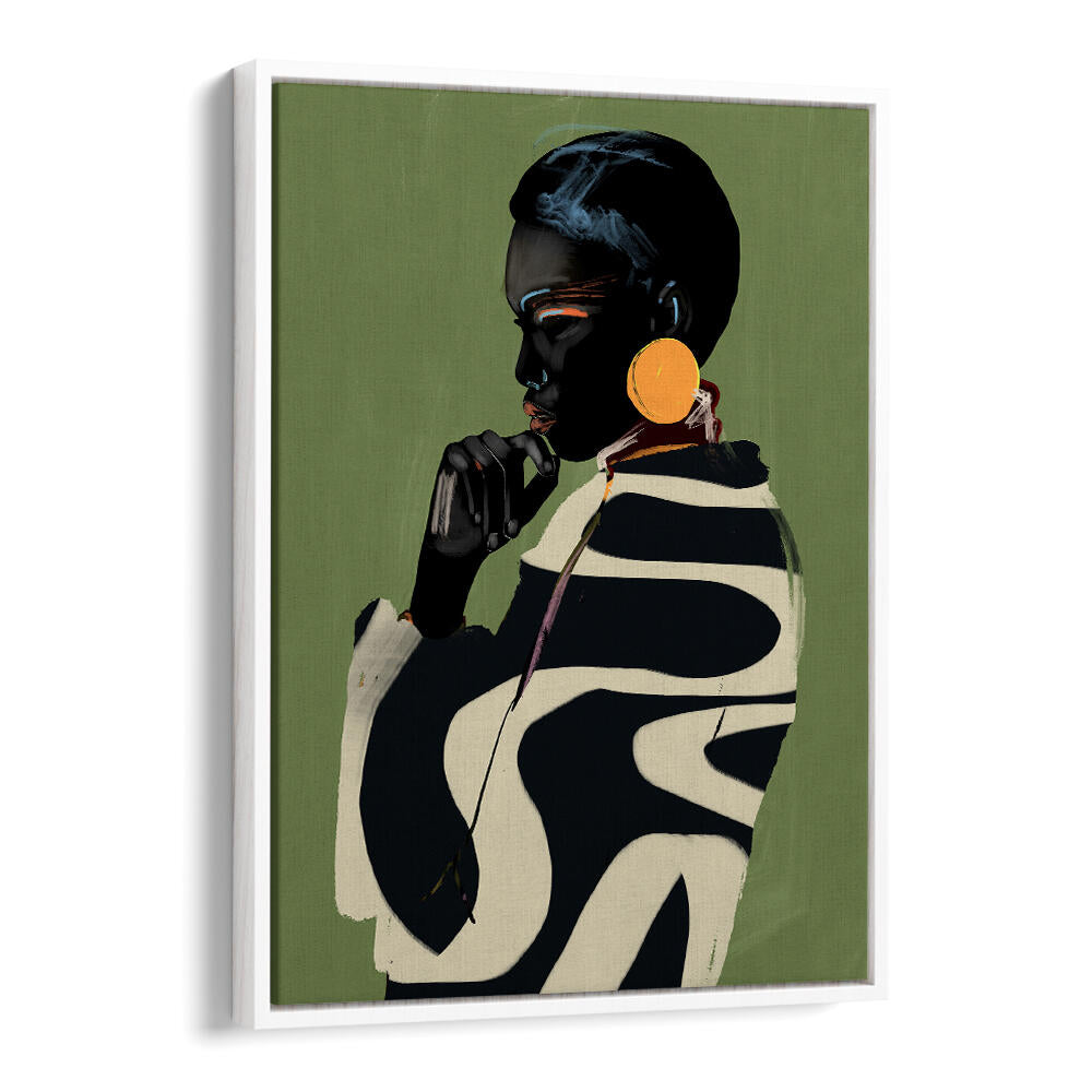 BOLD CONTEMPLATION , PORTRAITS & FIGURATIVE ILLUSTRATIONS