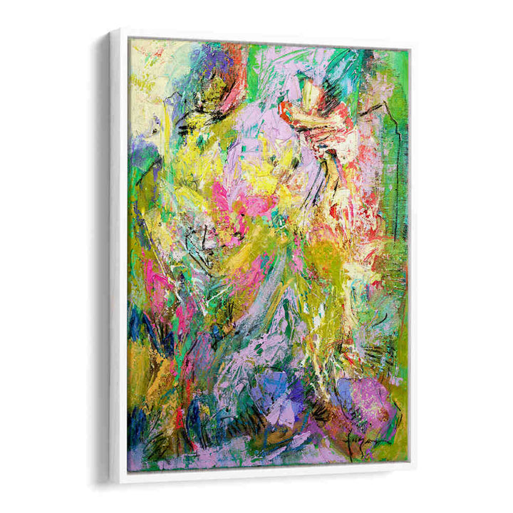 BRILLIANT BLOOM SCAPE I , ABSTRACT PAINTINGS
