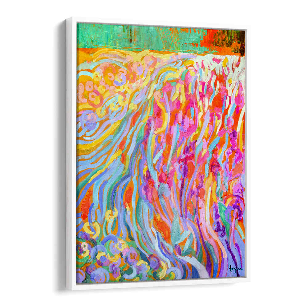 BRILLIANT BLOOM SCAPE II  , ABSTRACT PAINTINGS