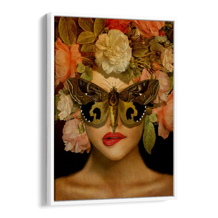 BUTTERFLY MASKED WOMAN