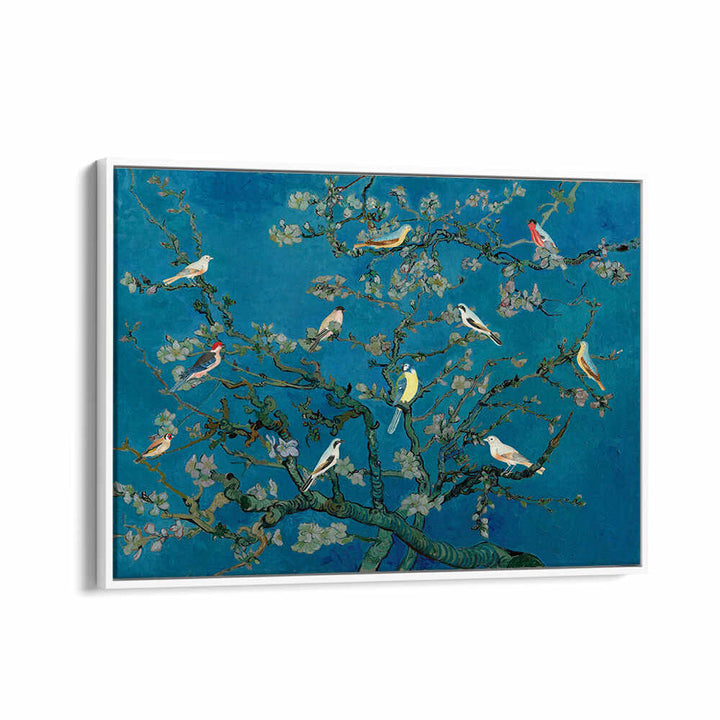 BIRDS IN BLOSSOM , ANIMAL PAINTINGS
