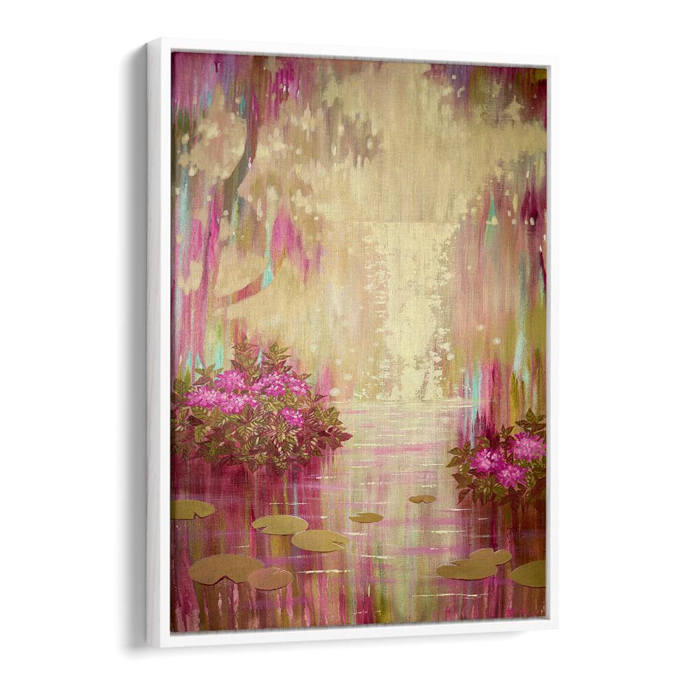 Vibrant BLOOMING WATERFALL, LANDSCAPE PAINTINGS add tranquility and beauty to any space with intricate details.