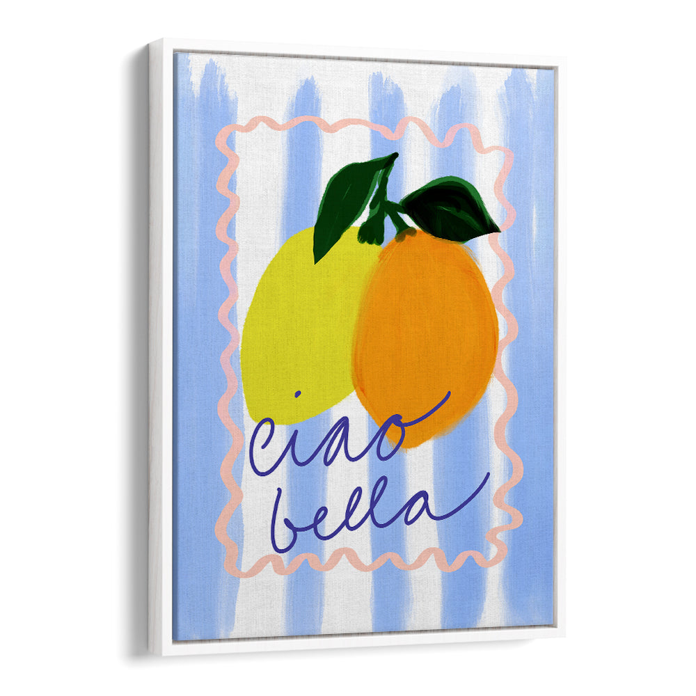 Bright and stylish CIAO BELLA NO I, KITCHEN POSTERS featuring vibrant lemons, perfect for enhancing your kitchen decor.